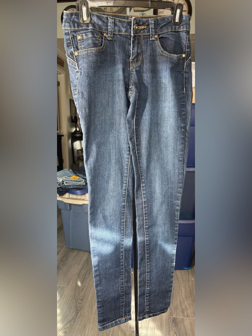 Blue Asphalt Classic Straight Leg Blue Jeans Size 7 EPC